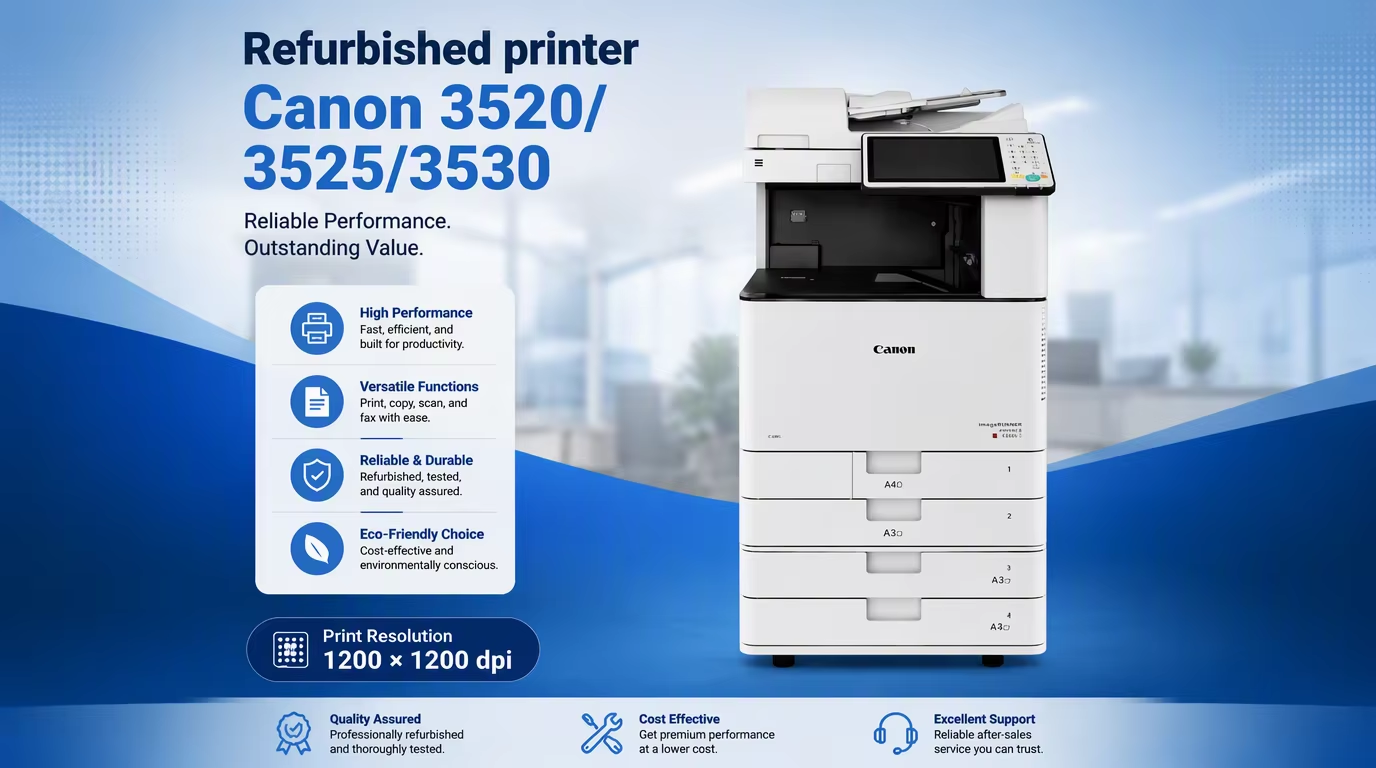 Refurbished printer Canon 3520/3525/3530