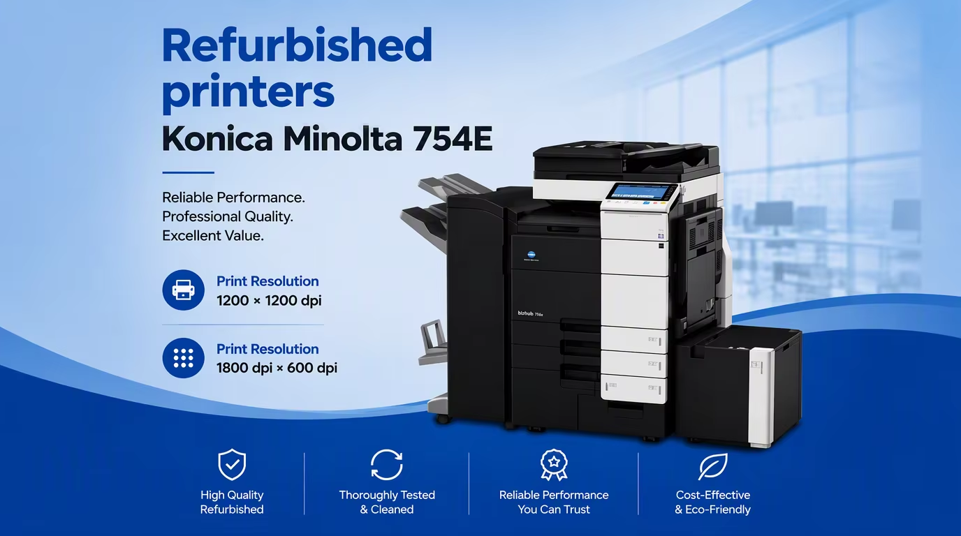 Second hand printer Konica Minolta 754e