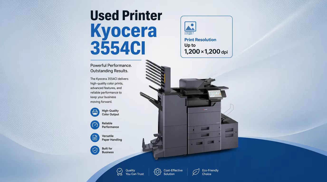 Used Printer Kyocera 3554ci