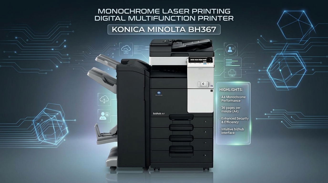 Used printer printer Konica Minolta BH367