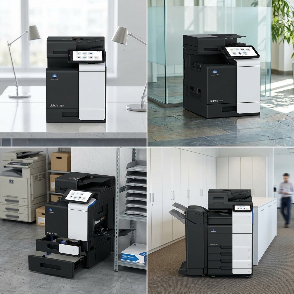 Used printer Konica Minolta BH4050i Used printer Konica Minolta BH4050i