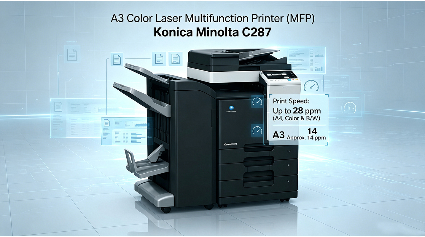 Refurbished printer Konica Minolta C287