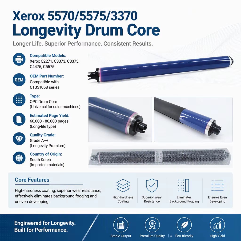 Xerox OPC Drum & Roller Assembly Xerox OPC Drum & Roller Assembly