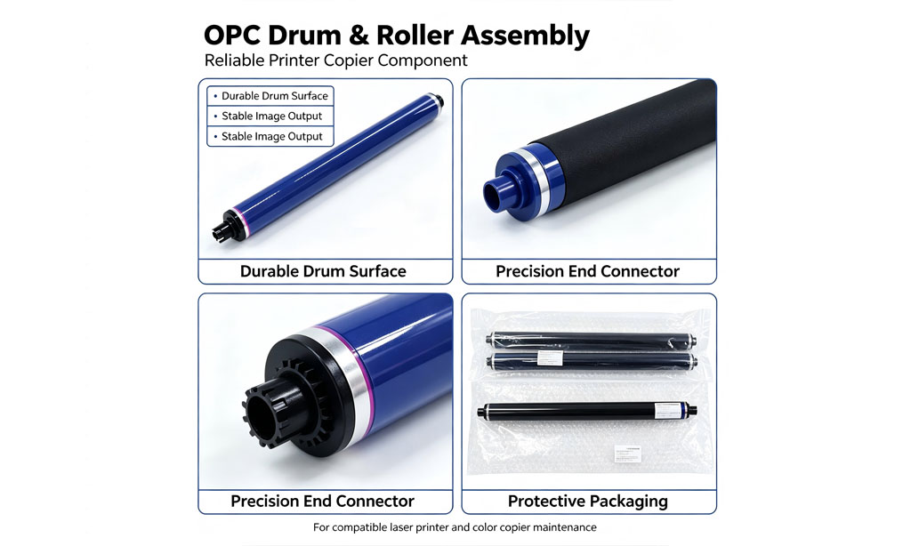 Xerox OPC Drum & Roller Assembly