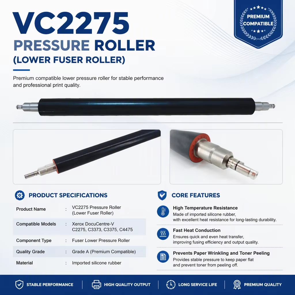 Xerox VC2275 Pressure Roller Xerox VC2275 Pressure Roller