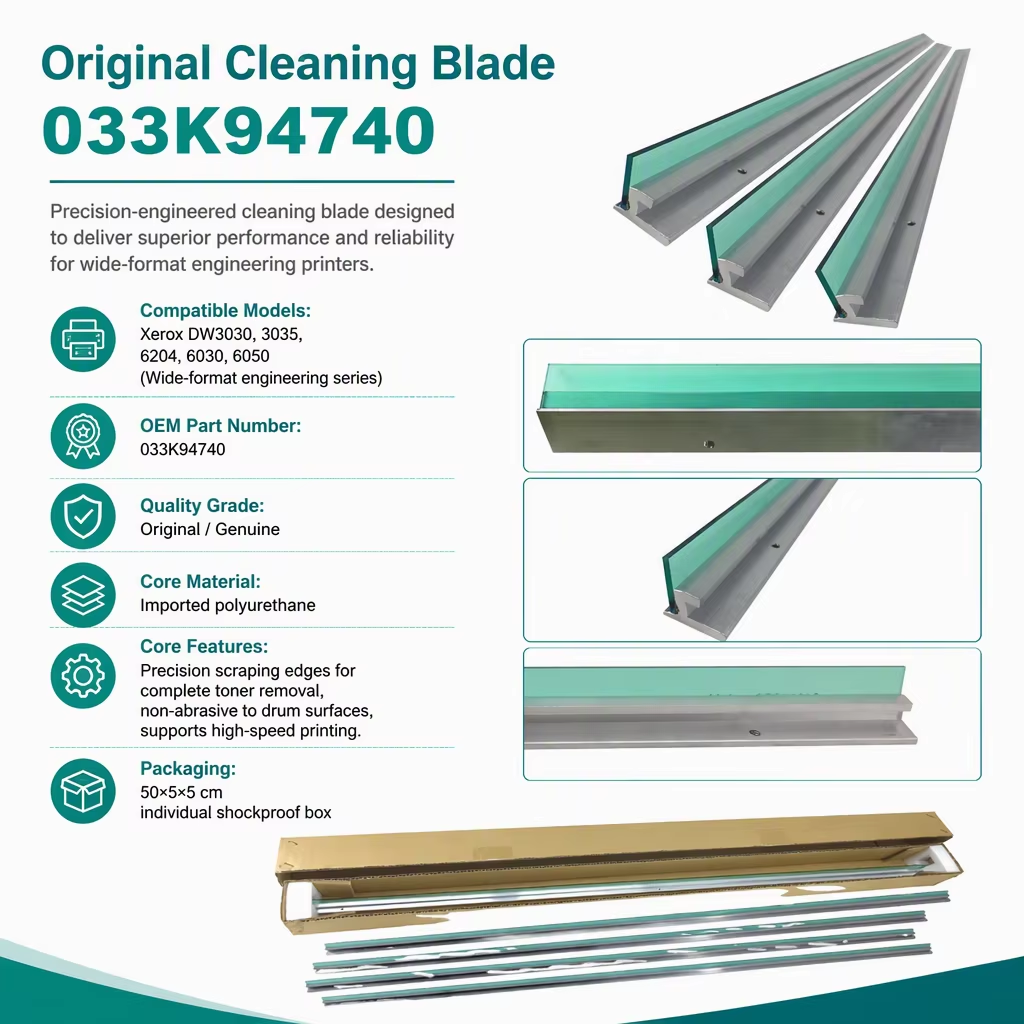 Xerox Original Cleaning Blade 033K94740 Xerox Original Cleaning Blade 033K94740