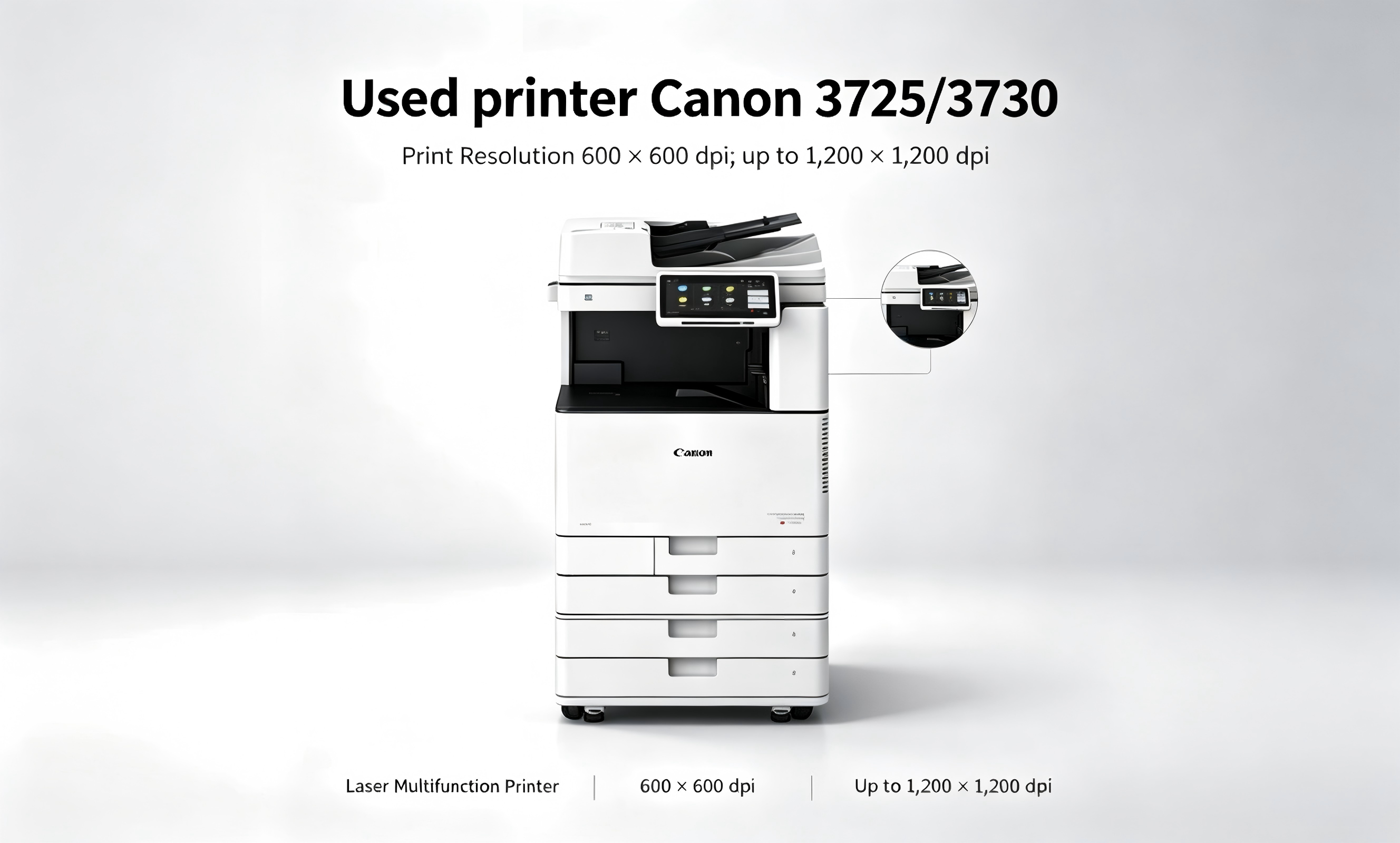 Used printer Canon 3725/3730