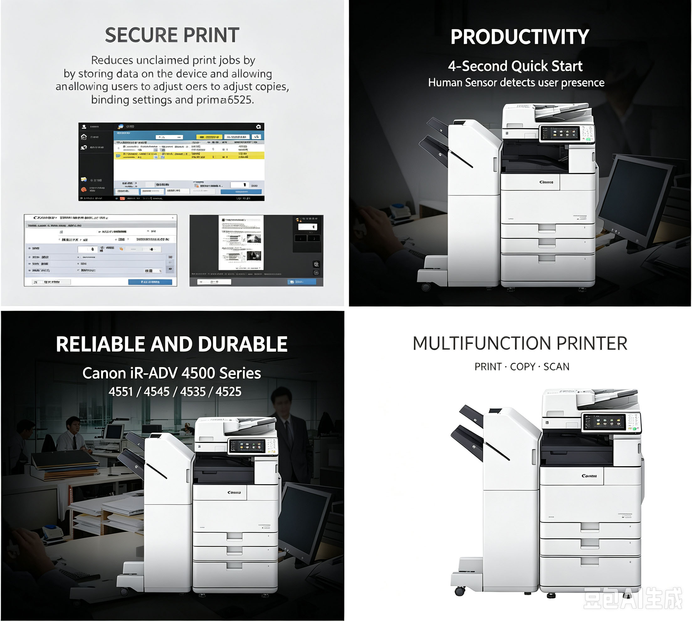 Used printer Canon 4535/4545i Used printer Canon 4535/4545i