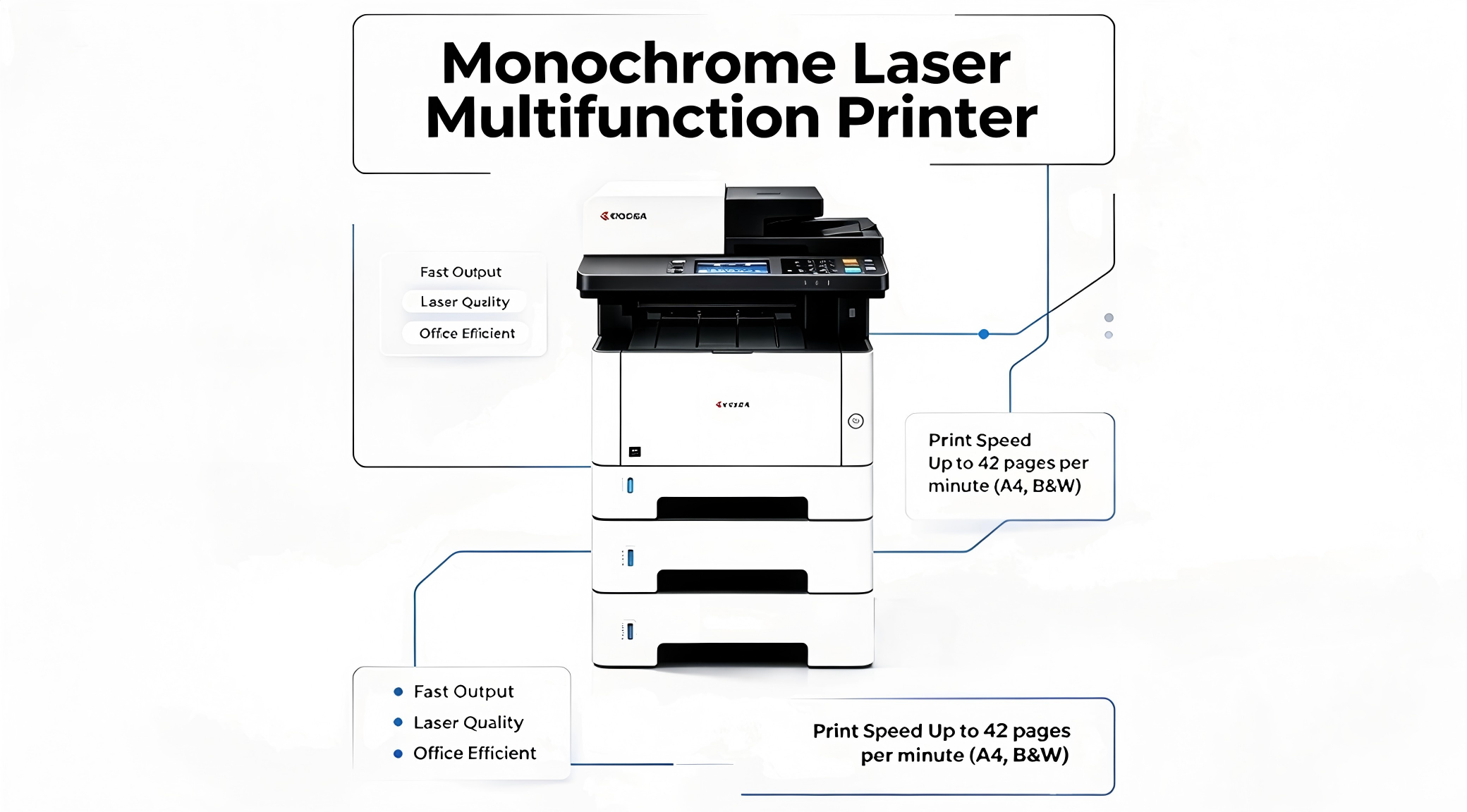 Refurbished Printer Kyocera M2540dw