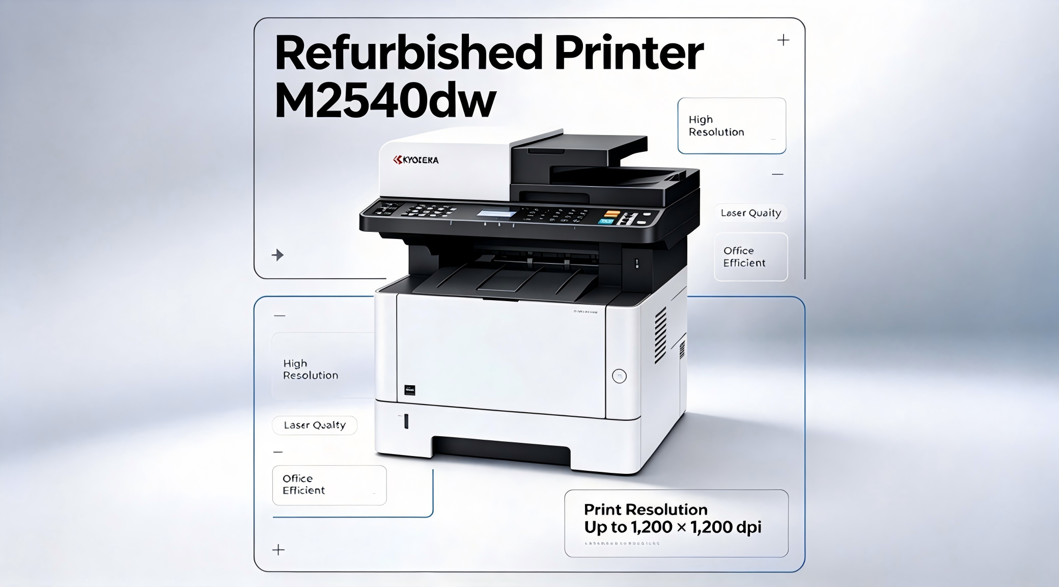 Refurbished Printer Kyocera M2540dw