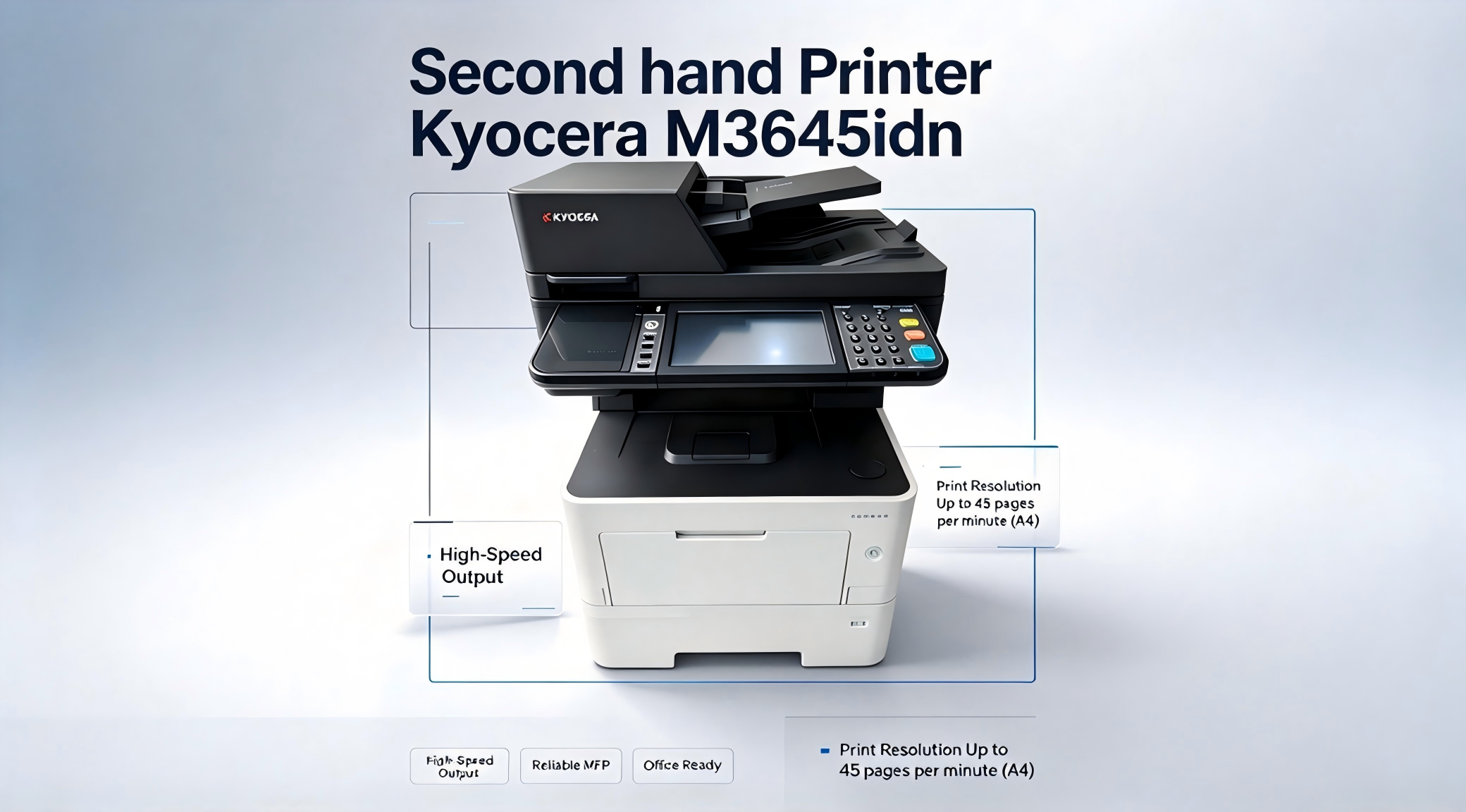 Second hand Printer Kyocera M3645idn