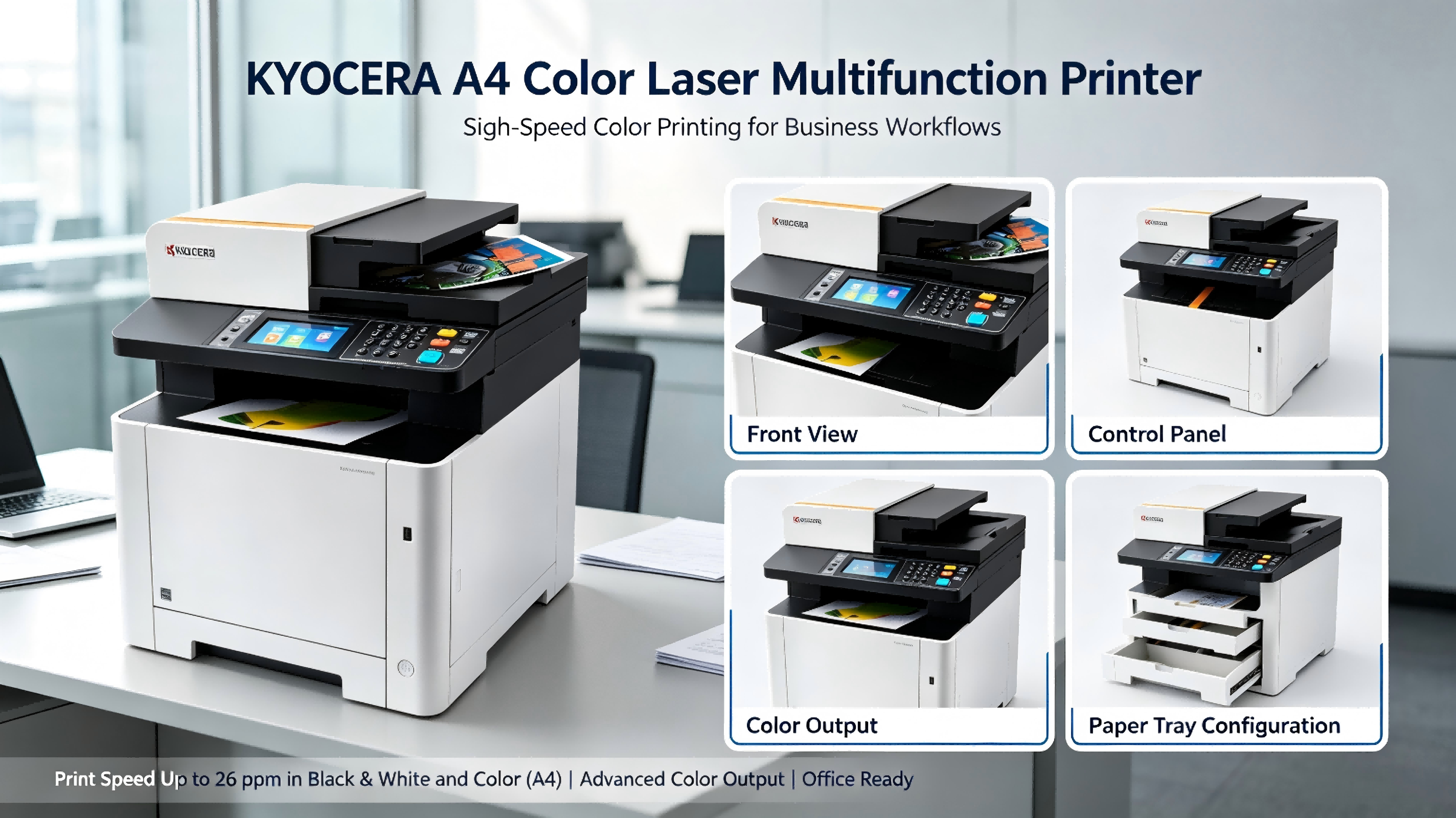 Refurbished Printer Kyocera M5526cdw Refurbished Printer Kyocera M5526cdw