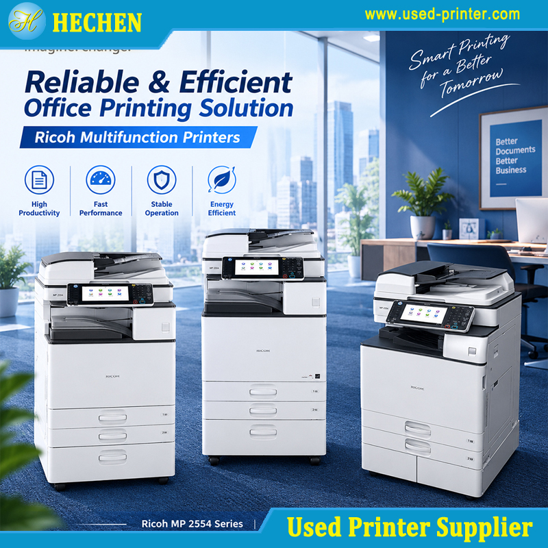 How to Check the Page Count and Remaining Service Life of a Refurbished Printer?