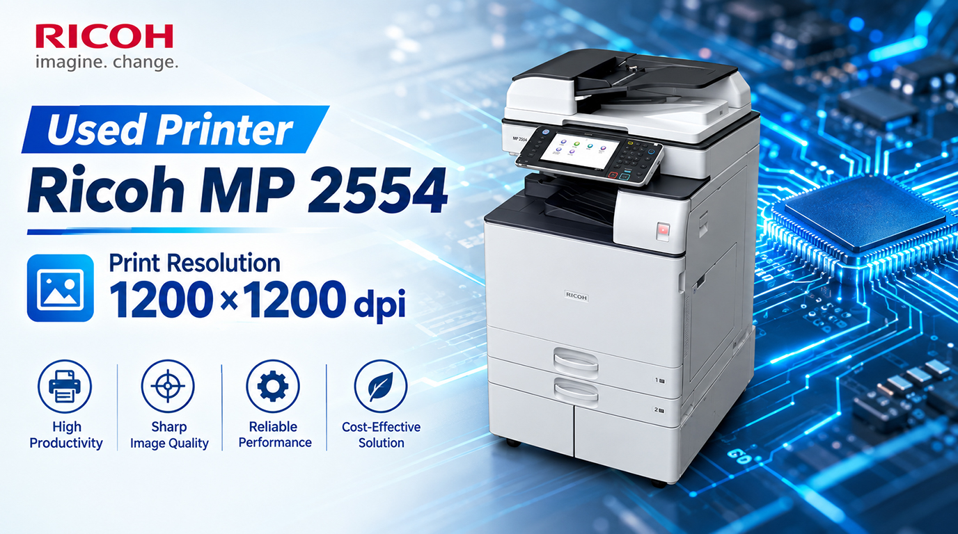 Used Printer Ricoh mp2554